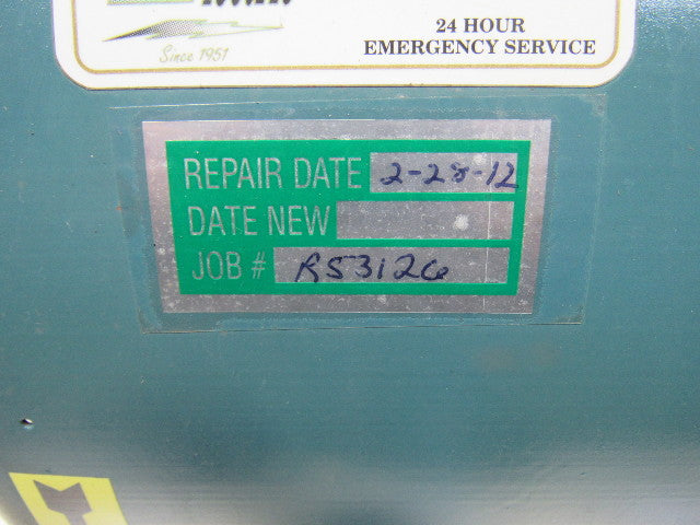 Fuji MLA5223J 60Hp/45KW Electric Motor 460V 3Ph 1170RPM 225S Frame