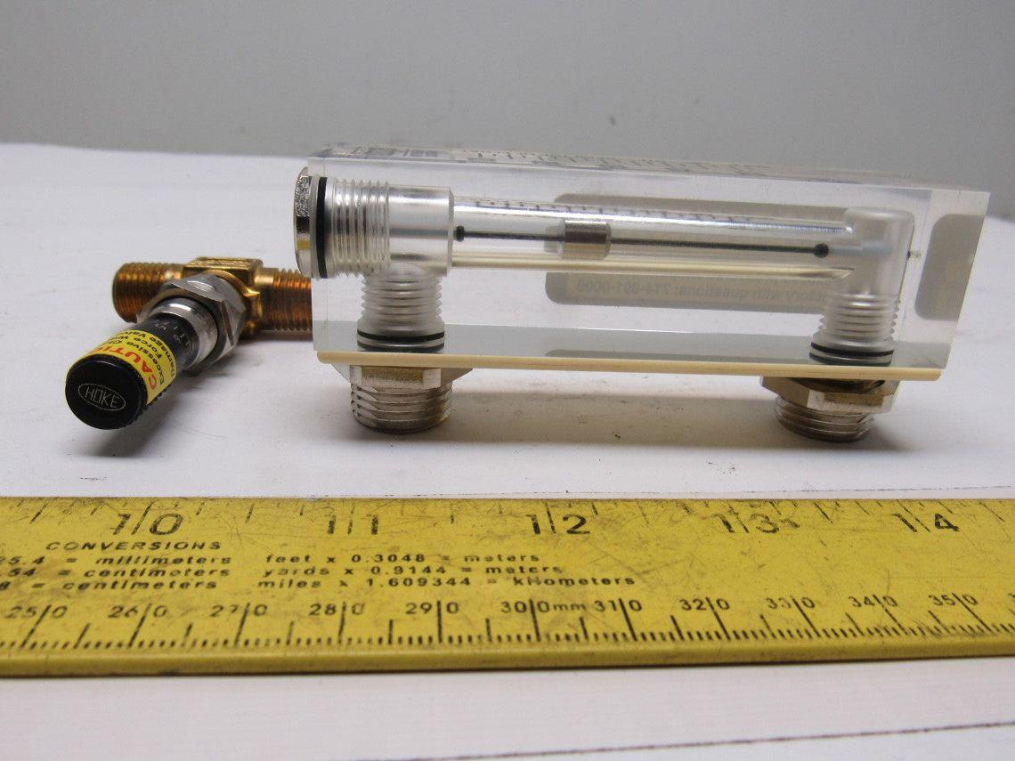 King instrument Company 75201102C13 Flow Meter 2"/BR/EPR/Nov/100 SCFH