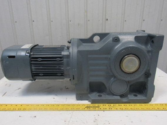 SEW KH7B-DRE90:4BES/TP 2HP 147.32RPM Electric Gear Motor 277/480V 3Ph