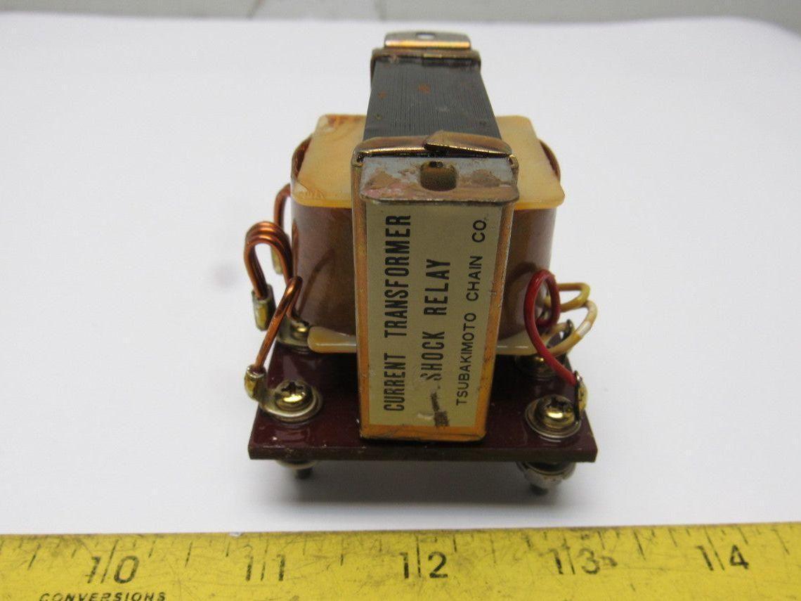 TSUBAKI Current Transformer Shock Relay Lot of 5