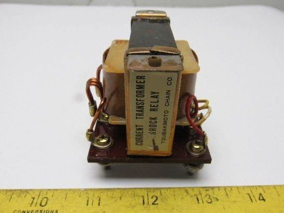 TSUBAKI Current Transformer Shock Relay Lot of 5