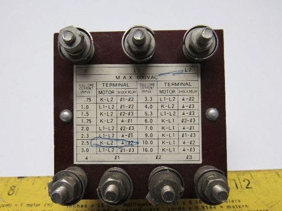 TSUBAKI Current Transformer Shock Relay Lot of 5