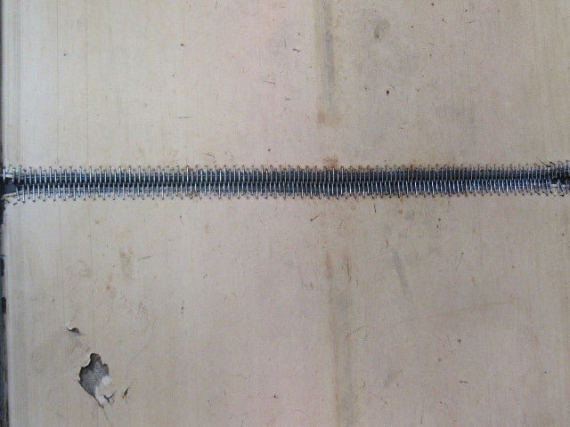 Slider Bed Conveyor 17-1/2"W Belt 70" Long No Drive Gearmotor Parts or Repair