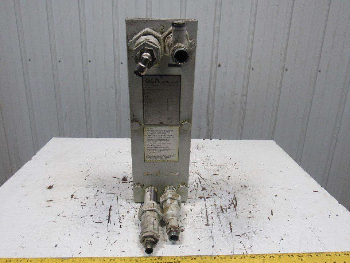 GEA VT04 CD-16 Thermal Plate Heat Exchanger 8 Plates 260 PSIG