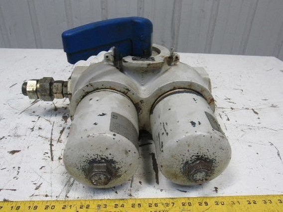 Mahle P1 3715-15-NBR Hydraulic Modular Duplex Line Filter W/Bypass