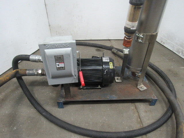 Rosedale/AMT MC08-30-2R-*-150-SBPB 15HP Stainless Steel Bag Filter Pump Assembly