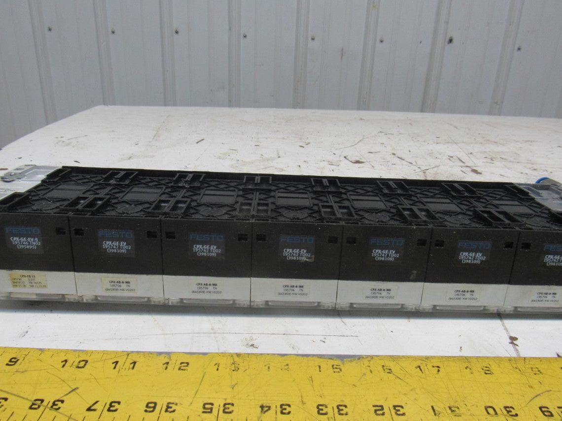 Festo CPX-FB13, CPX-AB-8-M8, VMPA2-FB-EMS-4, VMPA1-FB-EMS-8 Pneumatic Valve Bank
