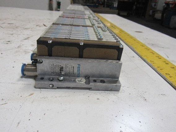 Festo CPX-FB13, CPX-AB-8-M8, VMPA2-FB-EMS-4, VMPA1-FB-EMS-8 Pneumatic Valve Bank