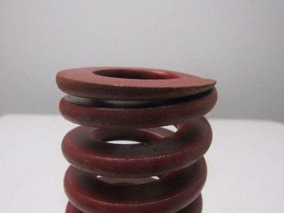 5-1/2" x 2" 1-3/32" Rod Die Spring 1/4" Thick Rectangular Wire Red Lot Of 5