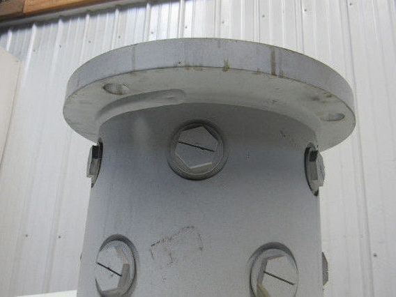 Turret Hydraulic Swivel Rotary Manifold 13" Dia 16-1/2" Flange 15"H Multi Port