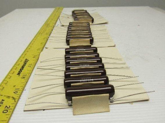 Ohmite B20J8K0 8K Ohm 20 Watt, Wirewound Ceramic Power Resistor 20W Lot of 25