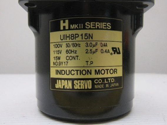 Japan Servo UIH8P15N H MKII Series Induction Motor