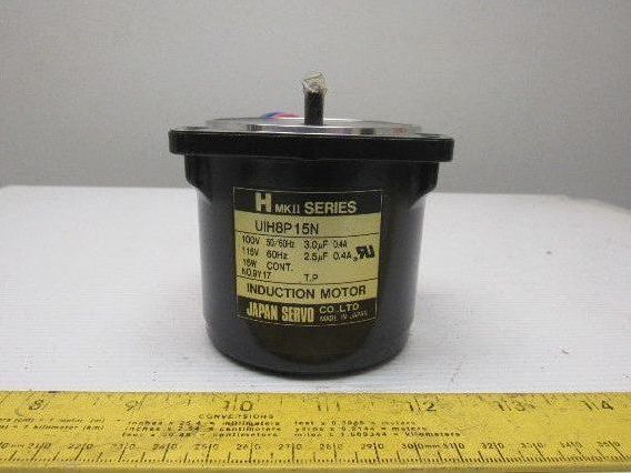 Japan Servo UIH8P15N H MKII Series Induction Motor