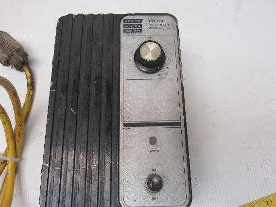Bodine Electric 815 Type FPM Adjustable DC Speed Torque Control 115VAC 50/60Hz