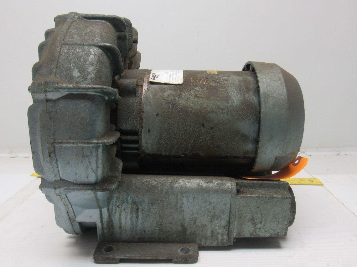 Gast R4310A-2 Regenair Blower Vacuum 1 HP 3450 RPM 208-230/460V 3Ph