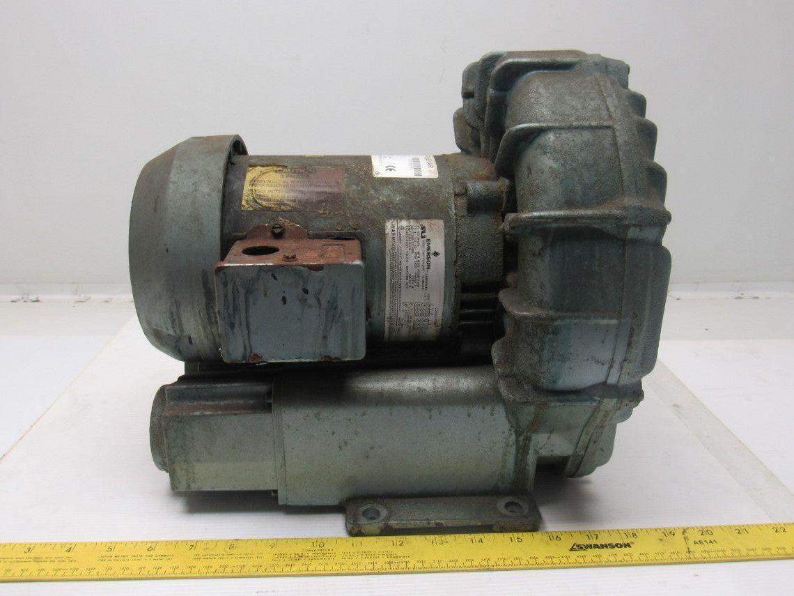 Gast R4310A-2 Regenair Blower Vacuum 1 HP 3450 RPM 208-230/460V 3Ph