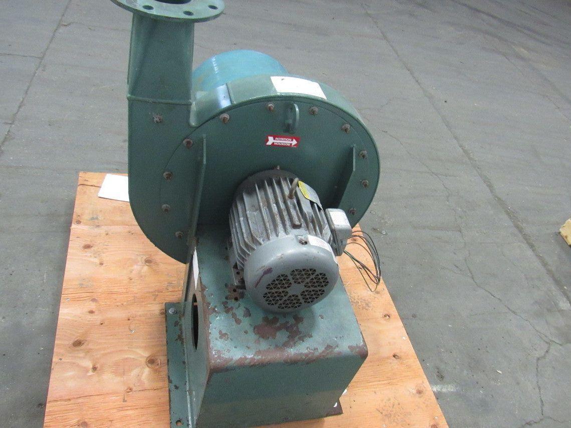CEC Pressure Blower 3500 RPM 3HP 230/460V 3 Ph 400CFM CW