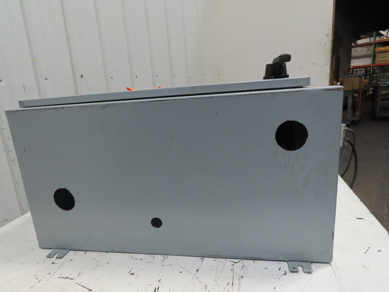Hoffman A36SA3216LPPL Electrical Enclosure W/100A Disc. & Back Plate 36"x32"x16"