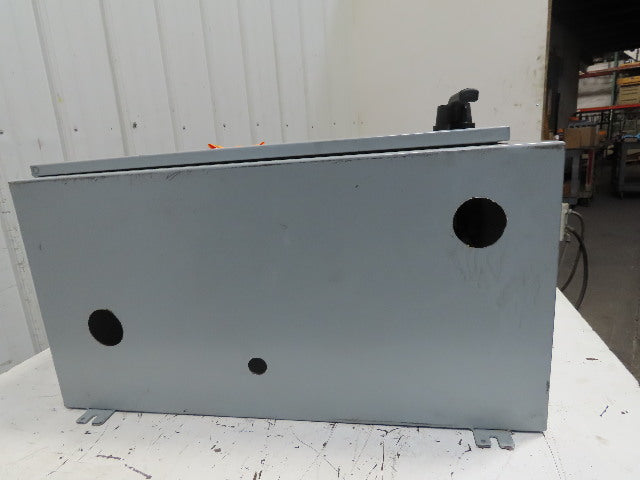 Hoffman A36SA3216LPPL Electrical Enclosure W/100A Disc. & Back Plate 36"x32"x16"