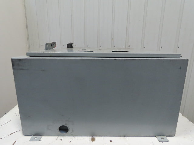 Hoffman A36SA3216LPPL Electrical Enclosure W/100A Disc. & Back Plate 36"x32"x16"