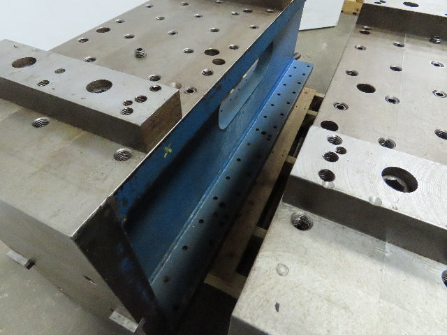 Steel Welded Webb Right Angle Plate Machine Mounting Bracket 61-3/4x23-3/4x1-3/4