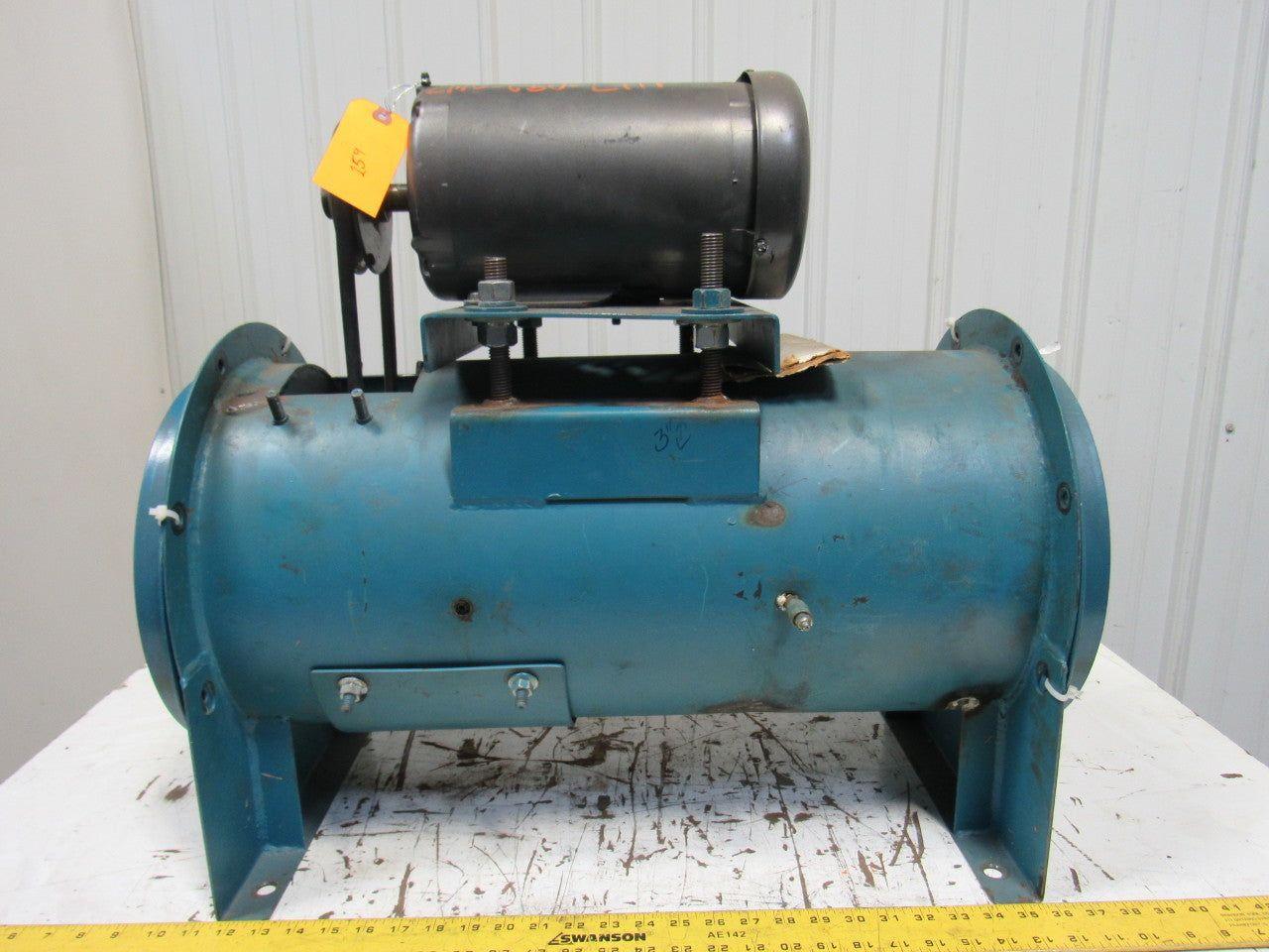 Twin City 12B7-50 Type TCTS AXIFAN 12" Tube Axial 3HP 2500CFM 208-230/460V 3PH