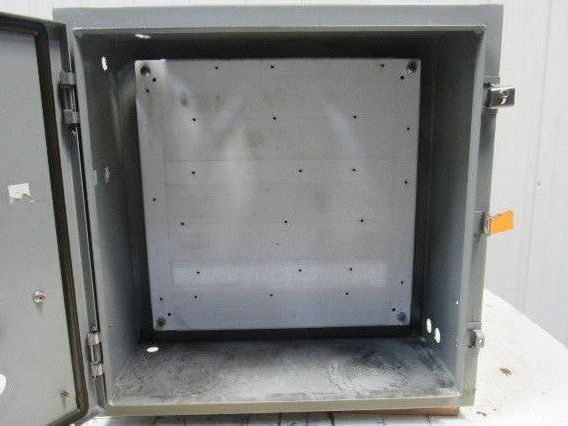 SCE 24H2410LP 24"x24"x10" Wall Mount Electrical JIC Enclosure w/Backplate