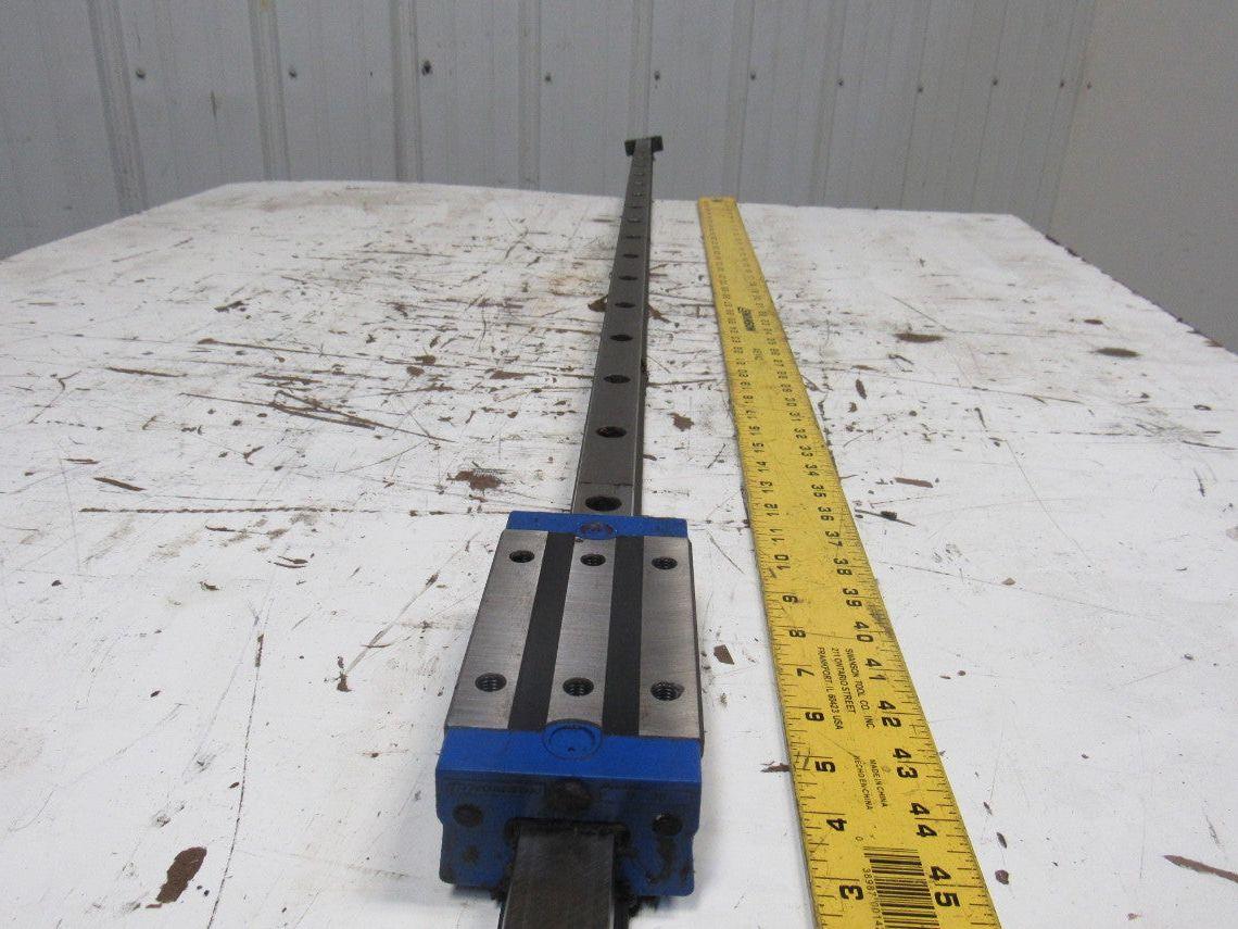 Thompson B35 Linear Block Bearing & Guide Rail 77" OAL