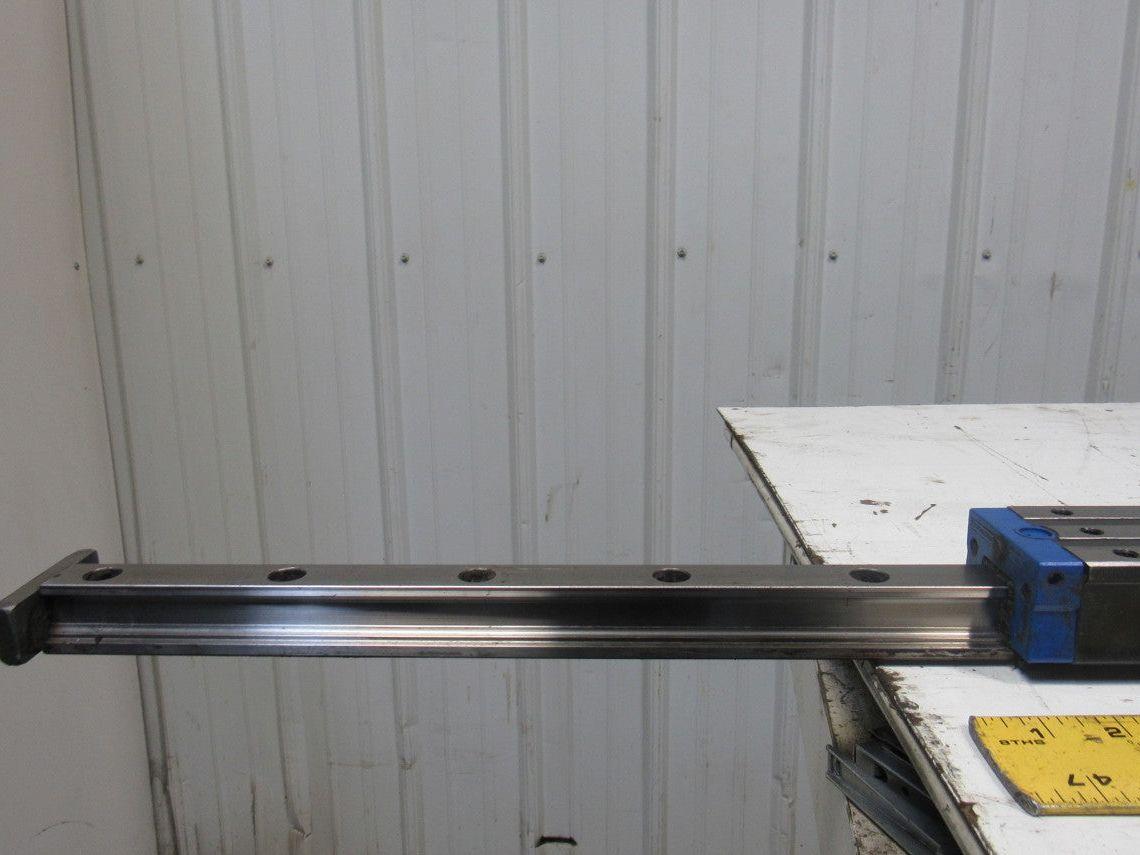 Thompson B35 Linear Block Bearing & Guide Rail 77" OAL