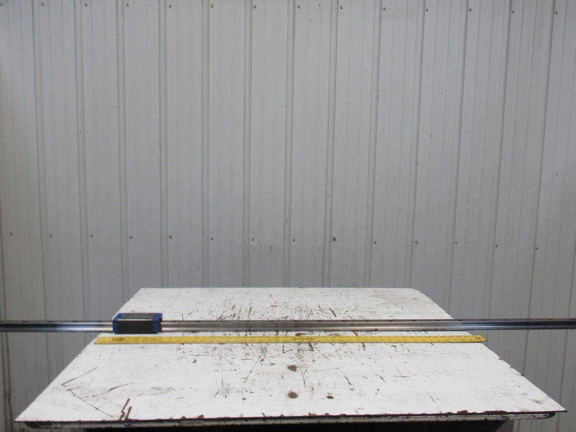 Thompson B35 Linear Block Bearing & Guide Rail 77" OAL