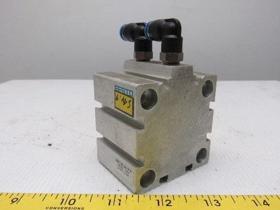Festo ADVC-50-10-I-P-A Pneumatic Air Cylinder 50mm Bore 10mm Stroke