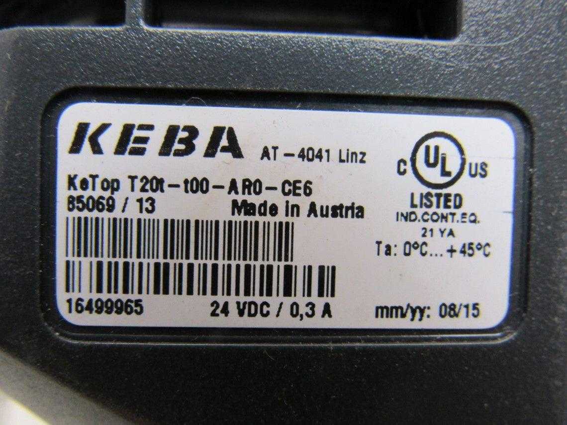 KEBA T20T-T00-AR0-CE6 Teach Pendant
