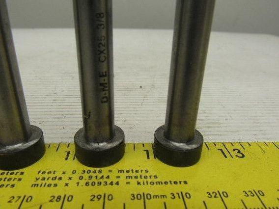 DME CX25 3/8 Ejector Pin 3/8" Dia 6" Length Lot of 6