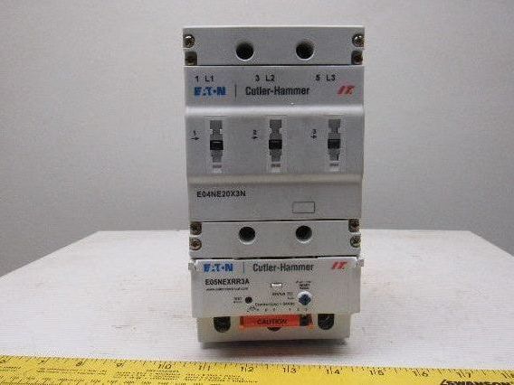 Eaton Cutler Hammer E101E20R3A FVNR E-Frame 200A Starter 63-200A 24VDC Control