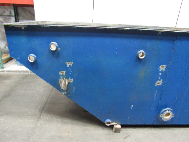 1100 Gal Open Top Stainless Steel Tank 144"L x45"Wx48"D