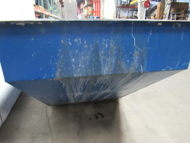 1100 Gal Open Top Stainless Steel Tank 144"L x45"Wx48"D