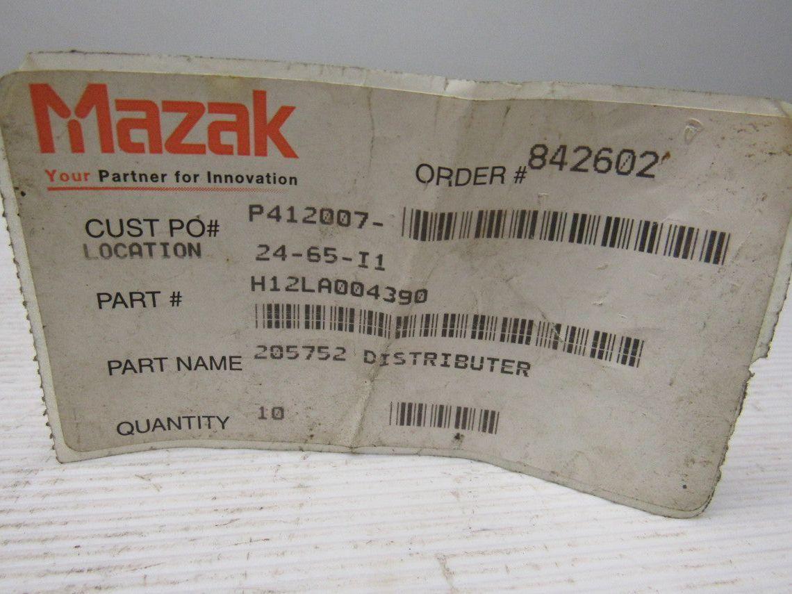 Mazak H12LA004390 Distributor Valve