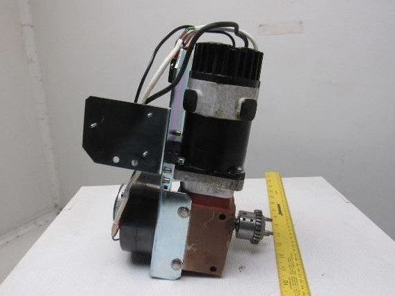 Sanyo Denki L720-039E84 170W 30V 2600RPM Servo 50:1 Reducer Brake Drive Assembly