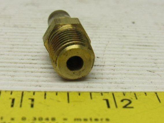 Imperial Eastman Brass Air fitting Connector 1/4" Tube to 1/4" NPT Lot of 10