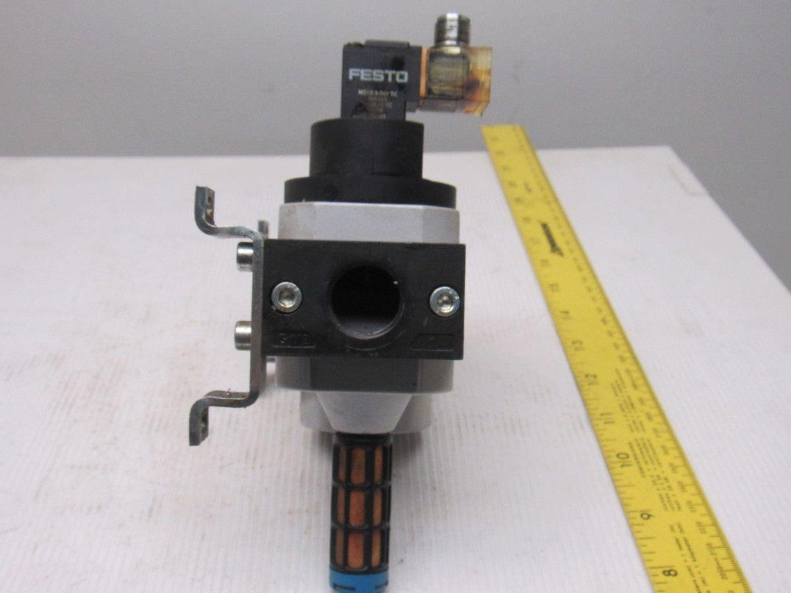 Festo HEE-D-MIDI & HEL-D-MIDI Pneumatic Valve Assembly 24VDC