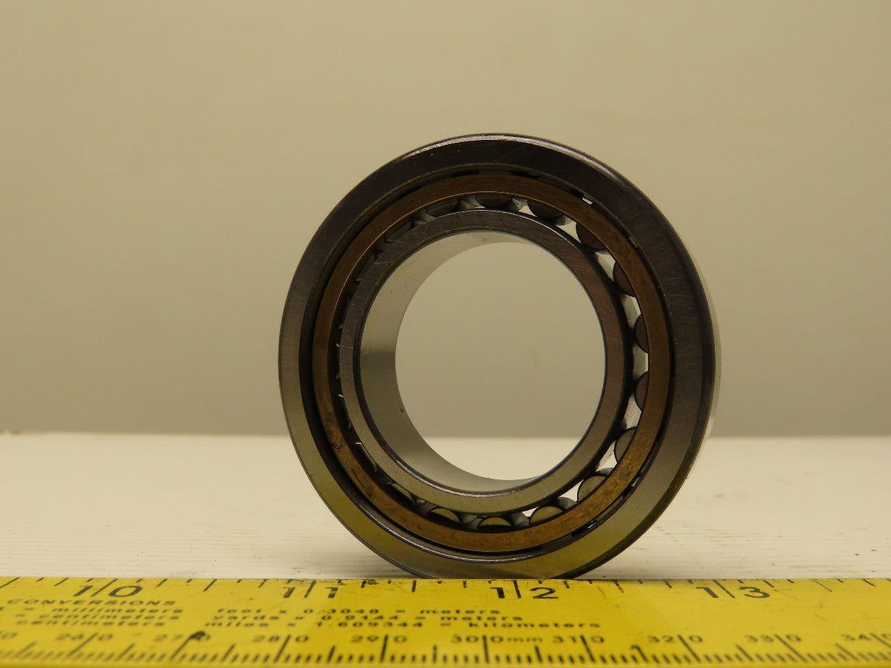 Fag NU1007M1 35mmID x 62mmOD x 14mmW Solid Cage Two Piece Roller Bearing