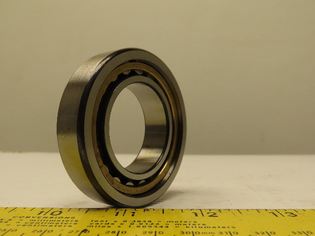 Fag NU1007M1 35mmID x 62mmOD x 14mmW Solid Cage Two Piece Roller Bearing