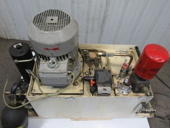 Werke Hydraulic Power Pac Unit Siemens 3.0 KW From a G200 CNC Lathe