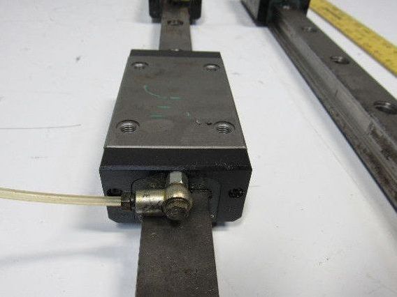 Heller MC16 Z Axis Runner Block & Rails 43-15/16" OAL Star Size 35 Lot of 2