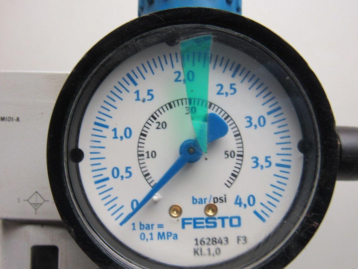 Festo LFR-D-7-MIDI-A/Festo LF-D-5M-MIDI-A Pneumatic Filter Regulator 1/2" NPT