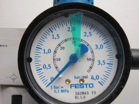 Festo LFR-D-7-MIDI-A/Festo LF-D-5M-MIDI-A Pneumatic Filter Regulator 1/2" NPT
