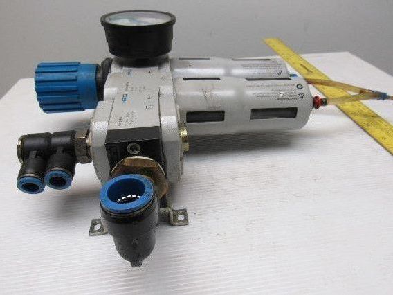 Festo LFR-D-7-MIDI-A/Festo LF-D-5M-MIDI-A Pneumatic Filter Regulator 1/2" NPT