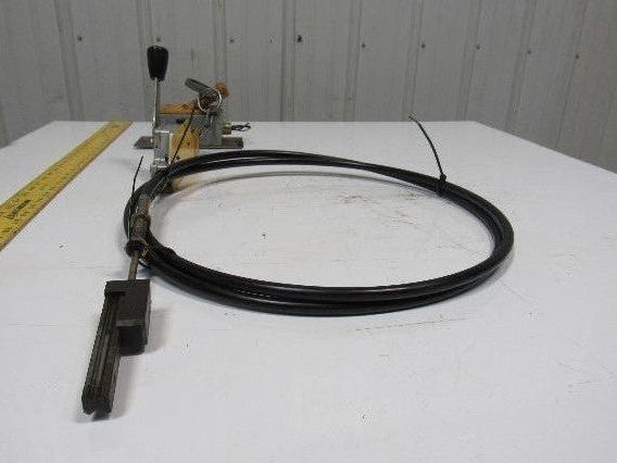 Werke G200 Cable Operator Lever Control W/Brad Harrison Safety plug CNC Lathe