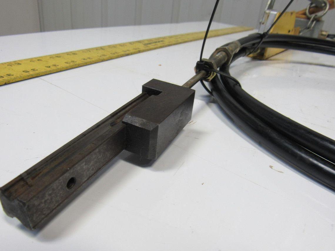 Werke G200 Cable Operator Lever Control W/Brad Harrison Safety plug CNC Lathe