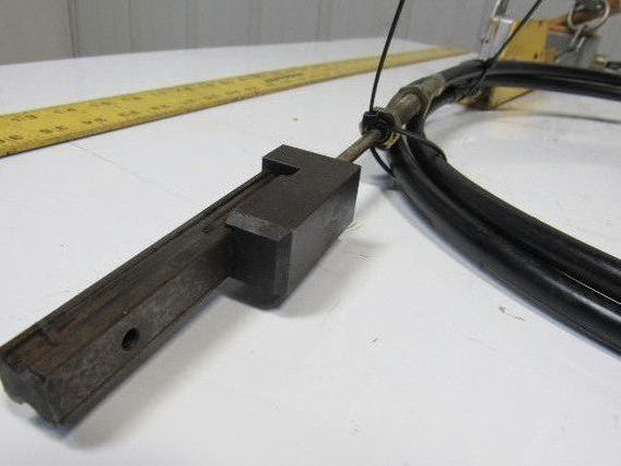 Werke G200 Cable Operator Lever Control W/Brad Harrison Safety plug CNC Lathe